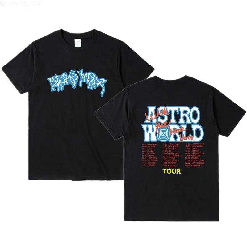 Cactus Jack Tee - Yeni Yaz Hip Hop T Shirt