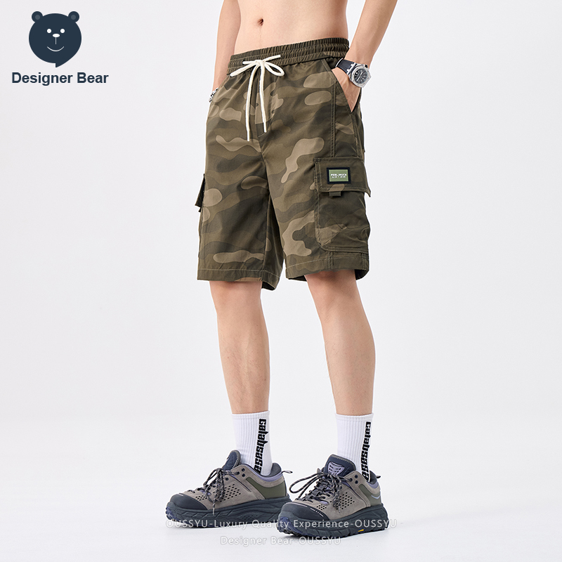 Marka Giyim Yaz Kargo Kamuflaj - Streetwear Brand China incelemesi ve fiyatı