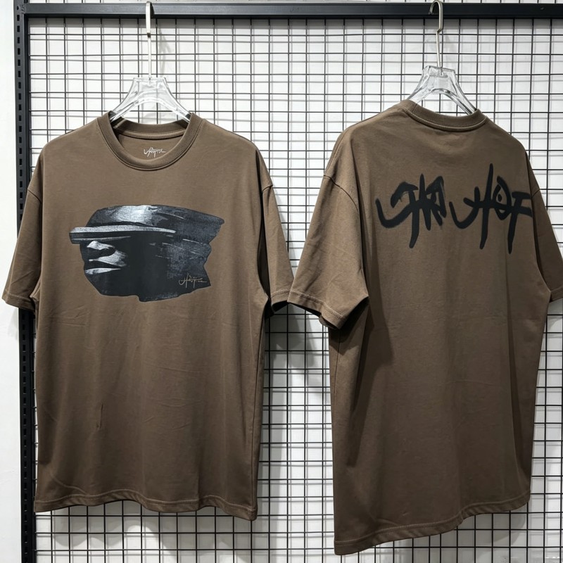 Kahverengi Taş Heykel Baskı Ya - Cactus Jack Tee incelemesi ve fiyatı