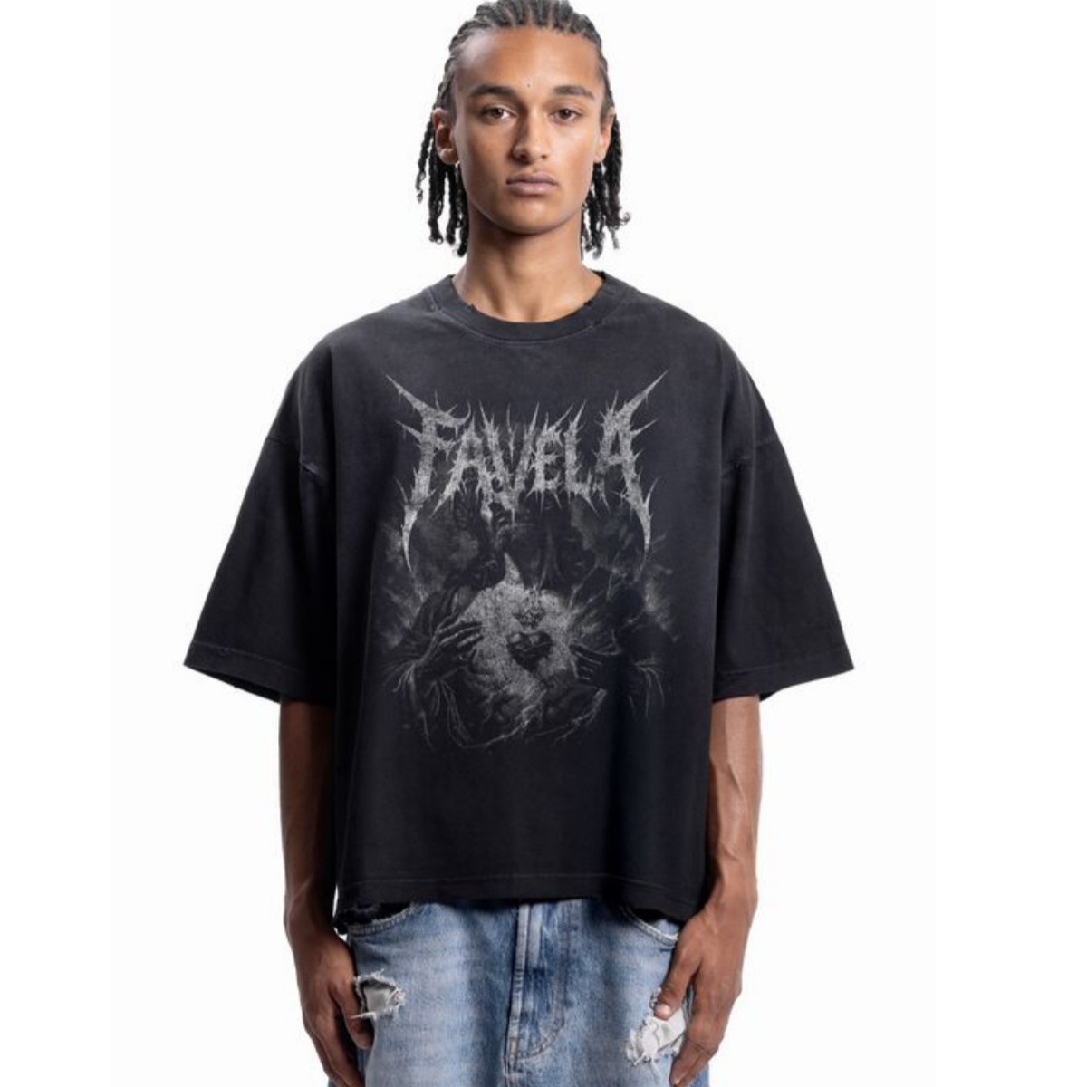 Sacred Heart Metal Font Street - Streetwear Brand Heart incelemesi ve fiyatı