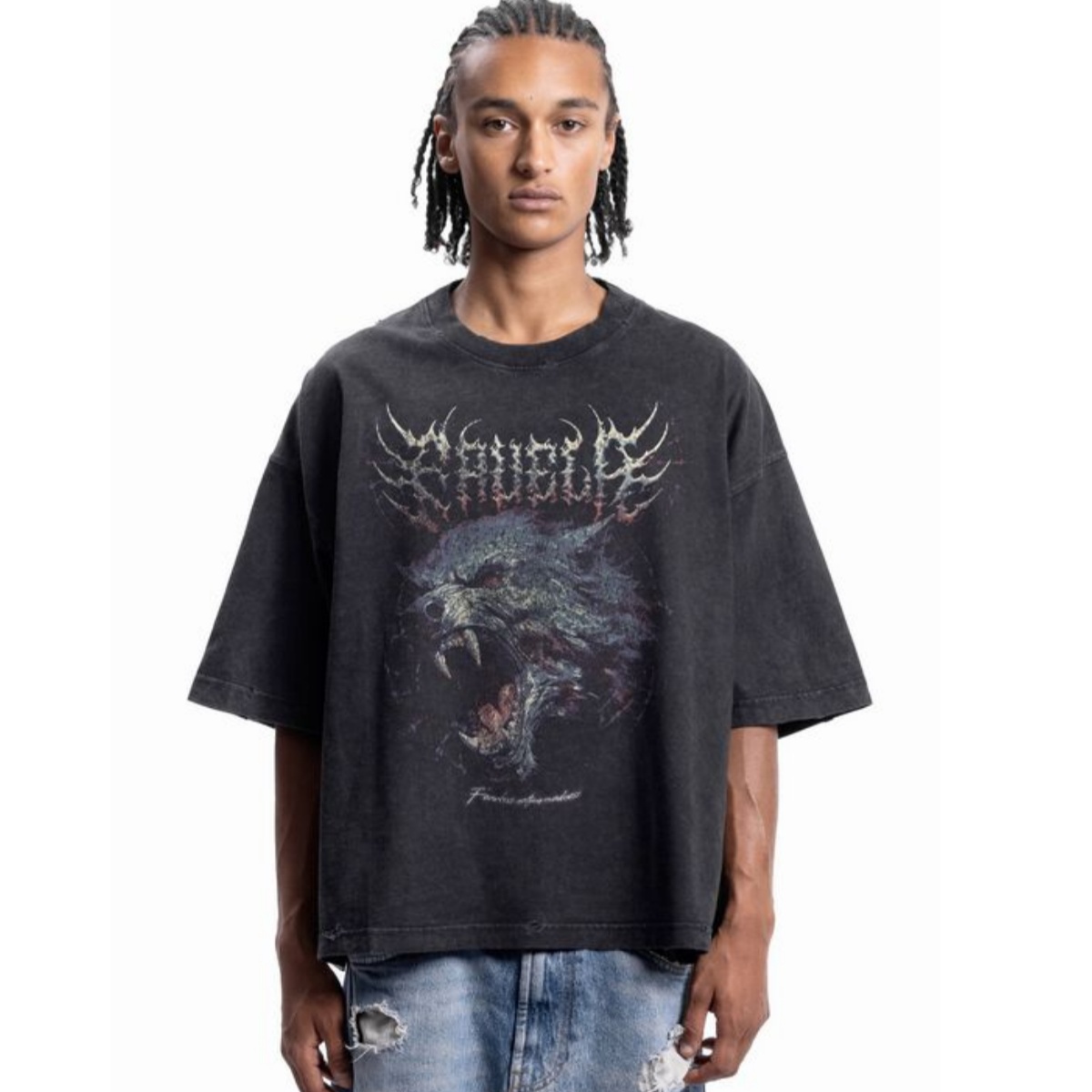 Sacred Heart Metal Font Street - Streetwear Brand Heart incelemesi ve fiyatı