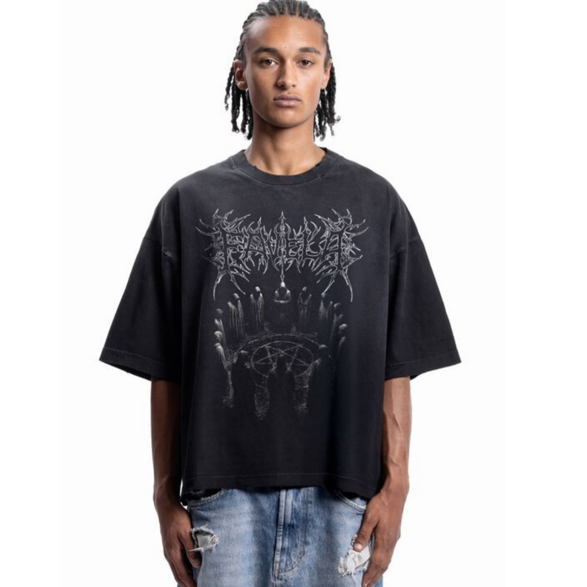 Sacred Heart Metal Font Street - Streetwear Brand Heart incelemesi ve fiyatı